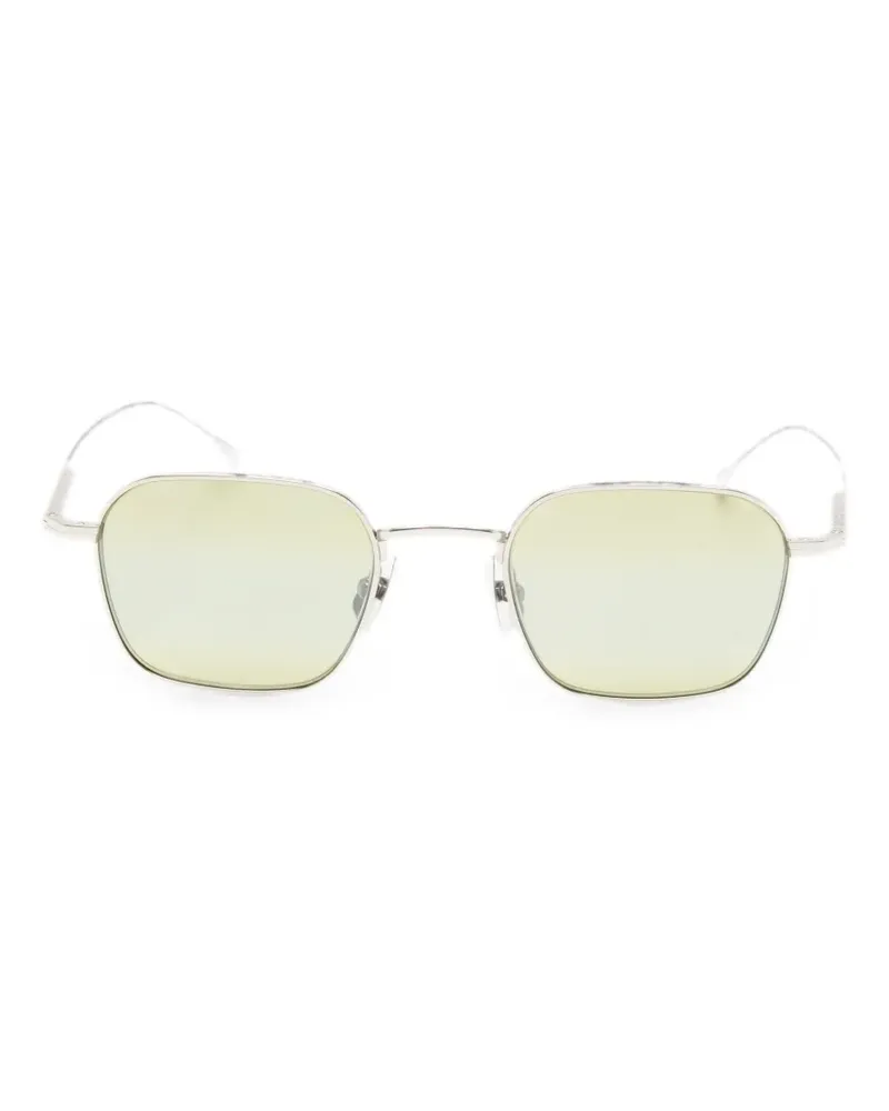 Maui Jim Mekala Sonnenbrille mit geometrischem Gestell - Silber Silber