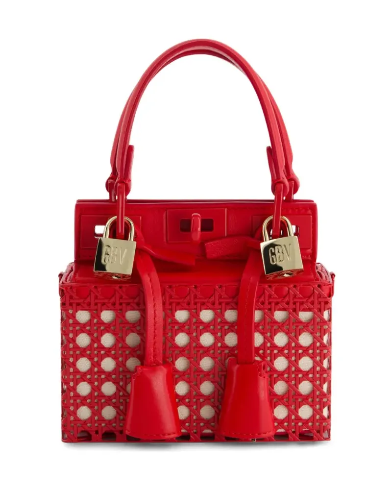 Giambattista Valli Handtasche aus Leder - Rot Rot