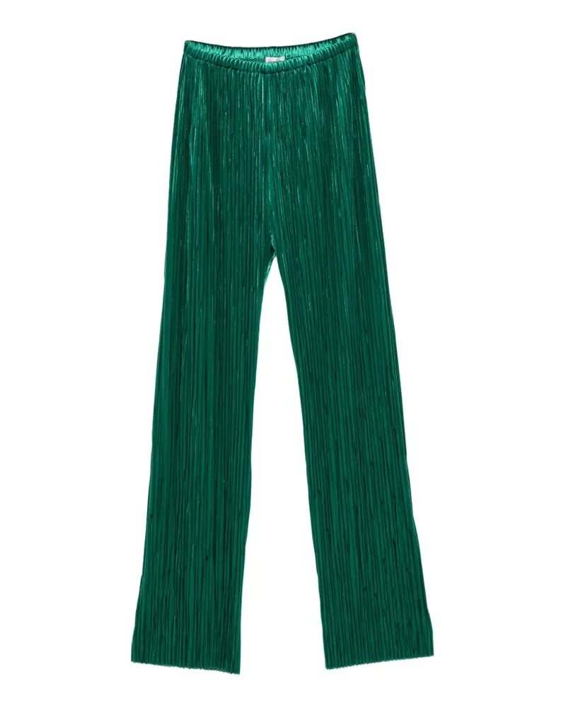 forte_forte Hose aus Satin - Grün Grün