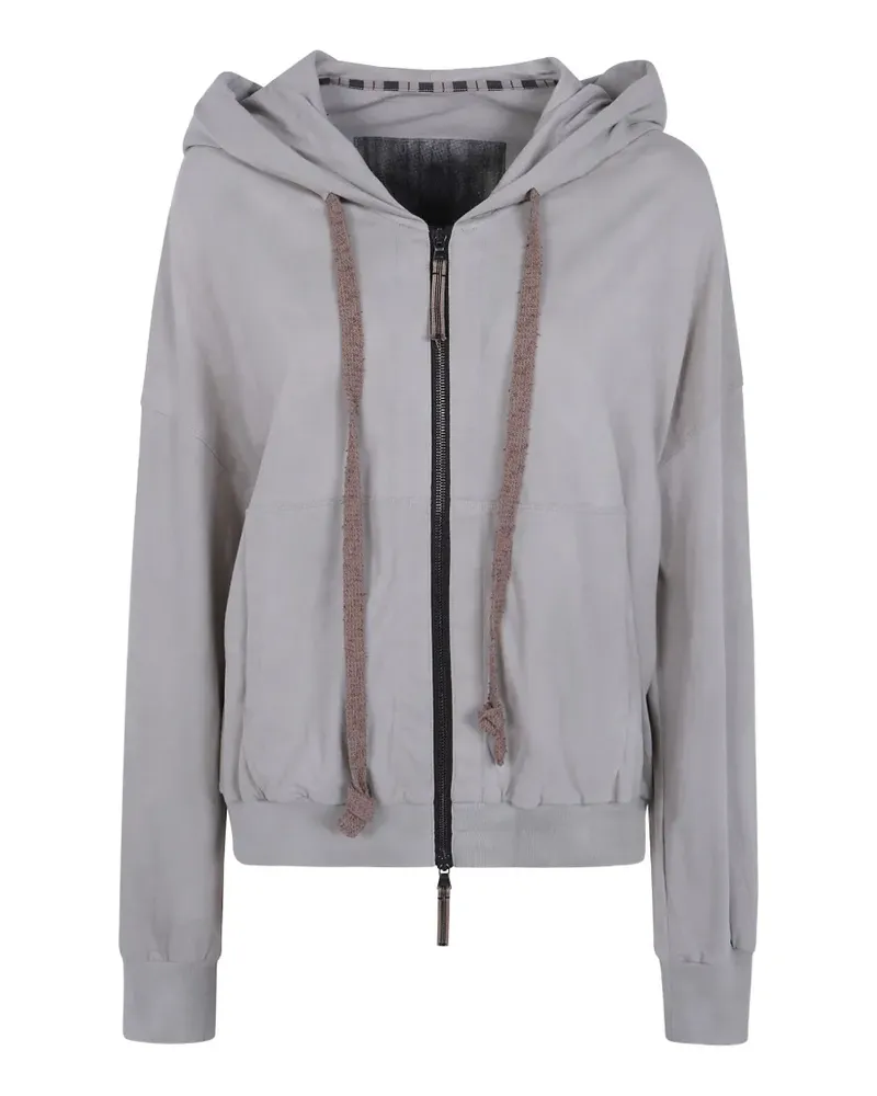 Ziggy Chen Kapuzenjacke mit Kordelzug - Nude Nude