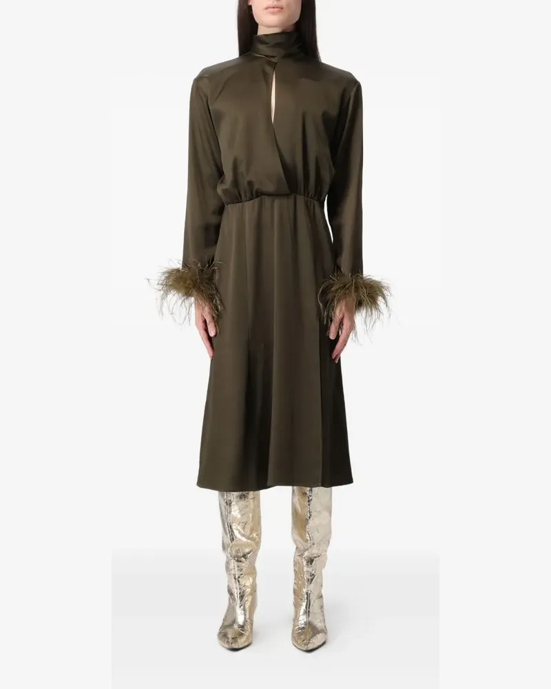 Blumarine Enver midi dress - Grün Grün