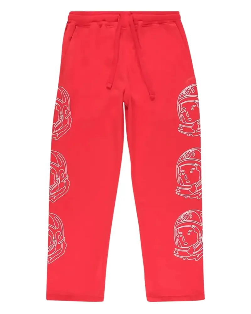 Billionaire Boys Club helmet-print track pants - Rot Rot