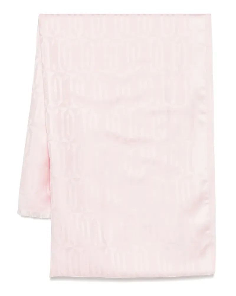 Lanvin Schal mit Jacquardmuster - Rosa Rosa