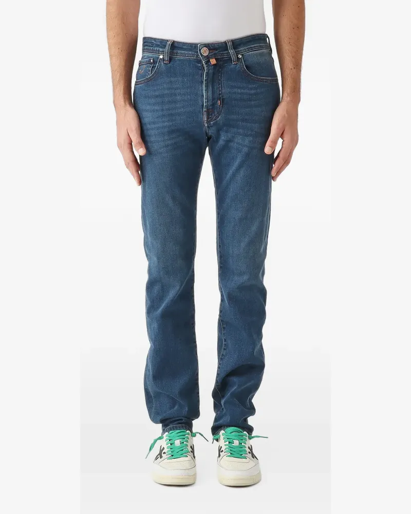 Jacob Cohën Jordan faded straight-leg jeans - Blau Blau
