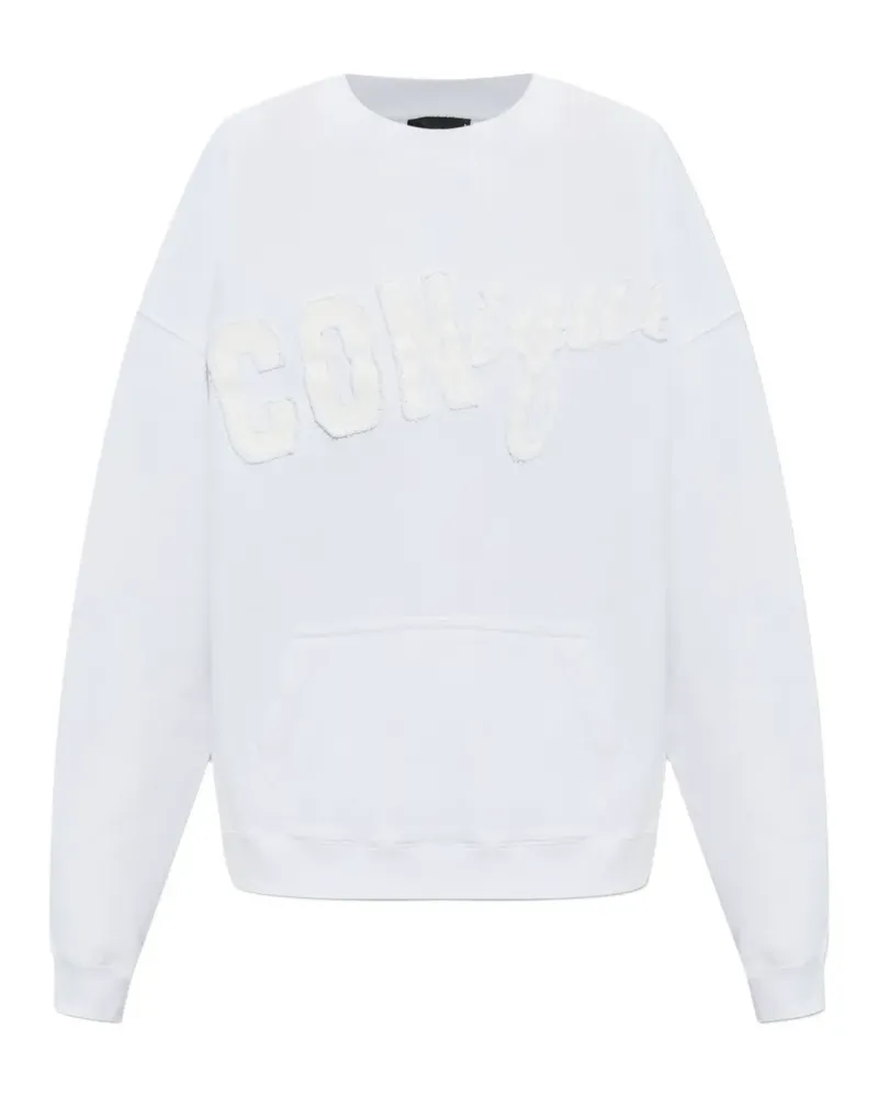 Dsquared2 appliqué relaxed sweatshirt - Weiß Weiß