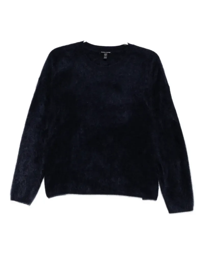 Eileen Fisher Pullover mit rundem Ausschnitt - Blau Blau