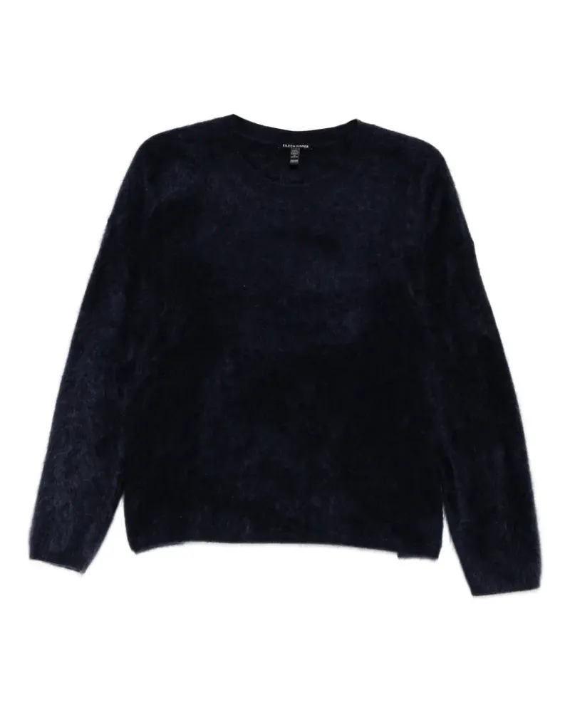 Eileen Fisher Pullover mit rundem Ausschnitt - Blau Blau