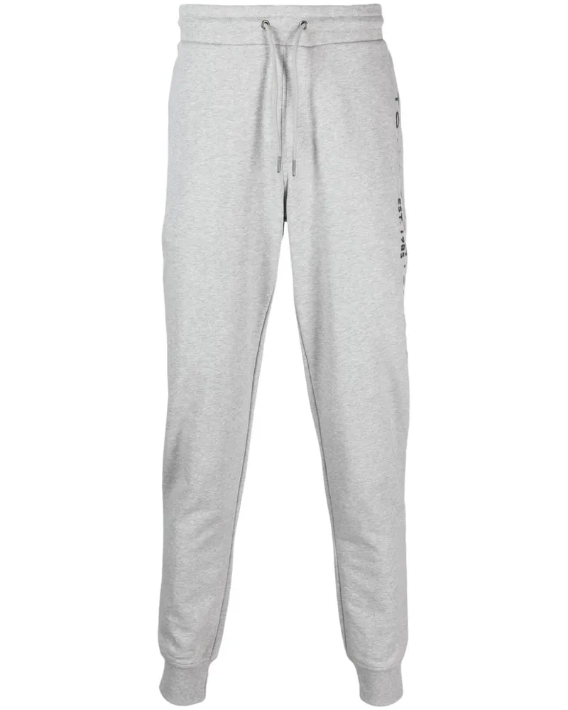 Tommy Hilfiger Tapered-Jogginghose mit Logo - Grau Grau