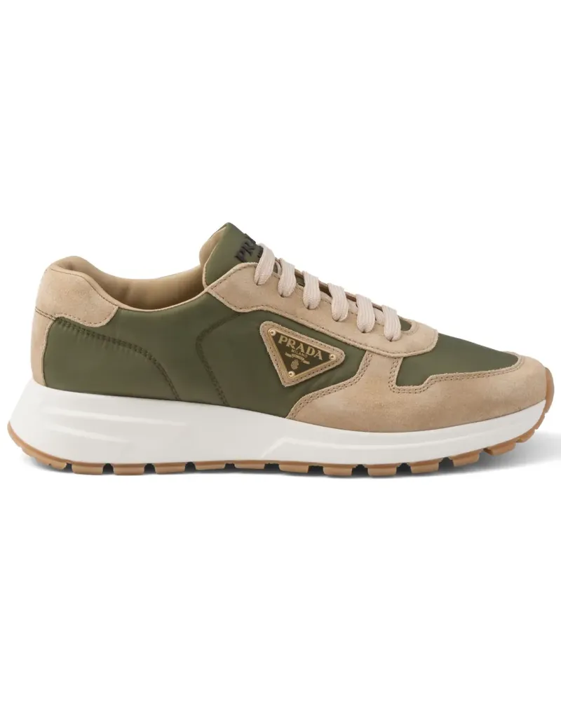 Prada Sneakers mit Logo - Nude Nude