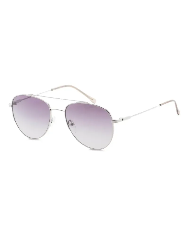Calvin Klein Getönte Pilotenbrille - Silber Silber