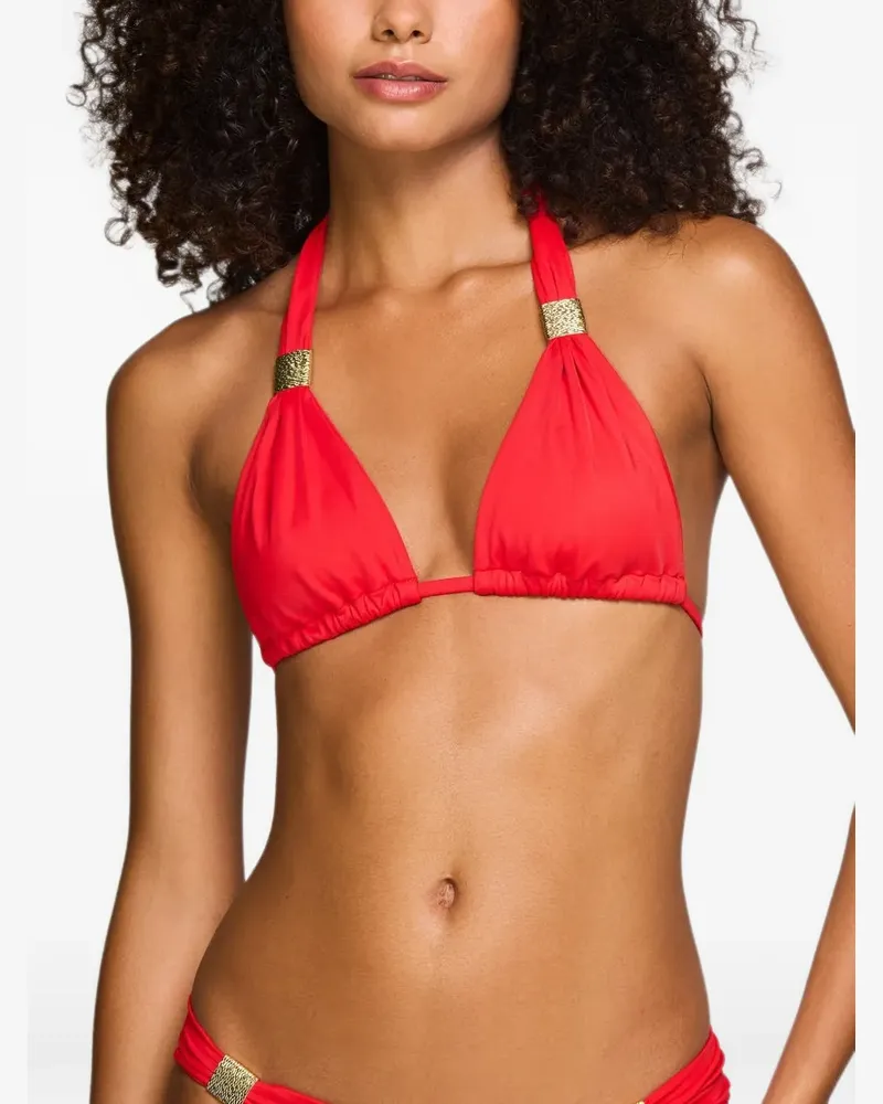 Heidi Klein Neckholder-Bikinioberteil - Rot Rot