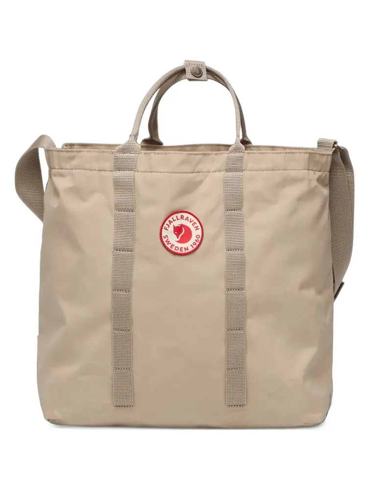 Fjäll Räven 1960 Rucksack mit Logo - Nude Nude