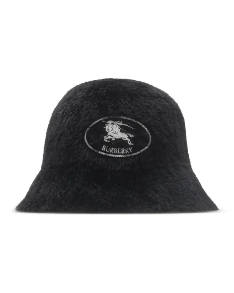 Burberry Fischerhut mit Ritteremblem - BLACK Black