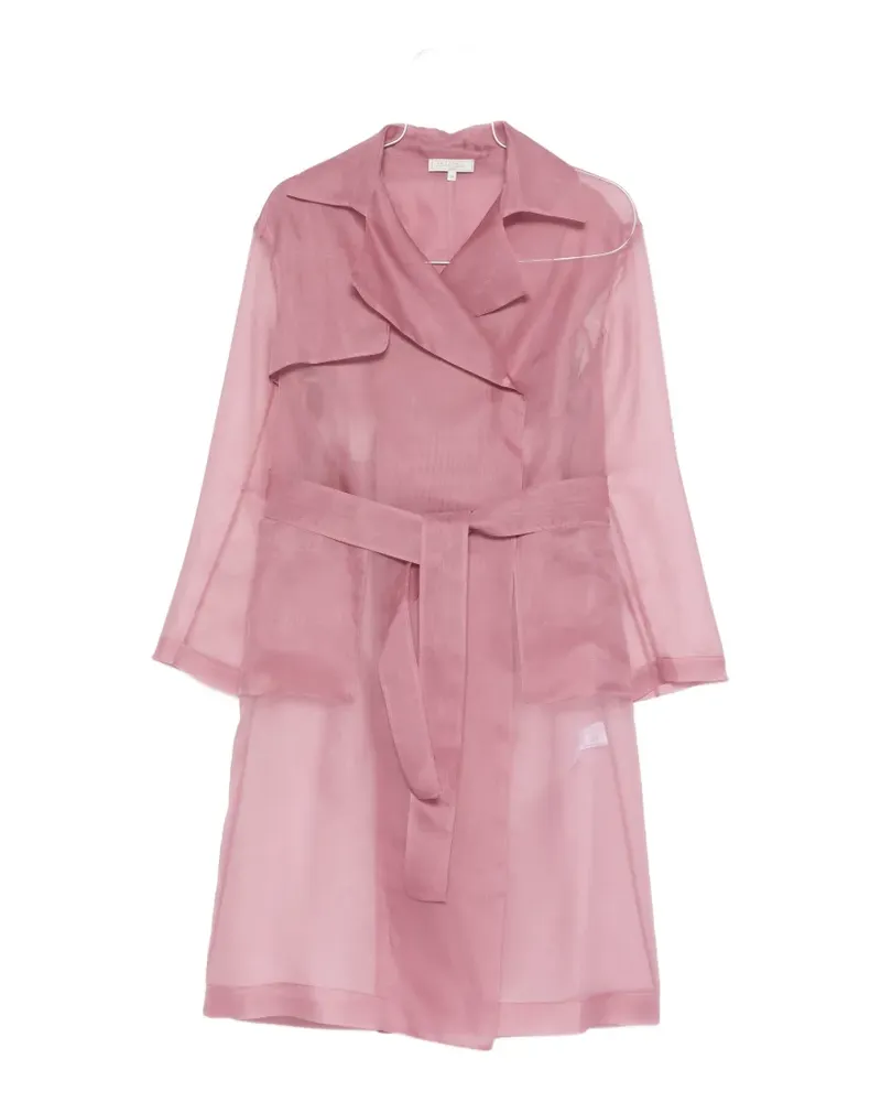 Antonelli Firenze Valmorea belted coat - Rosa Rosa