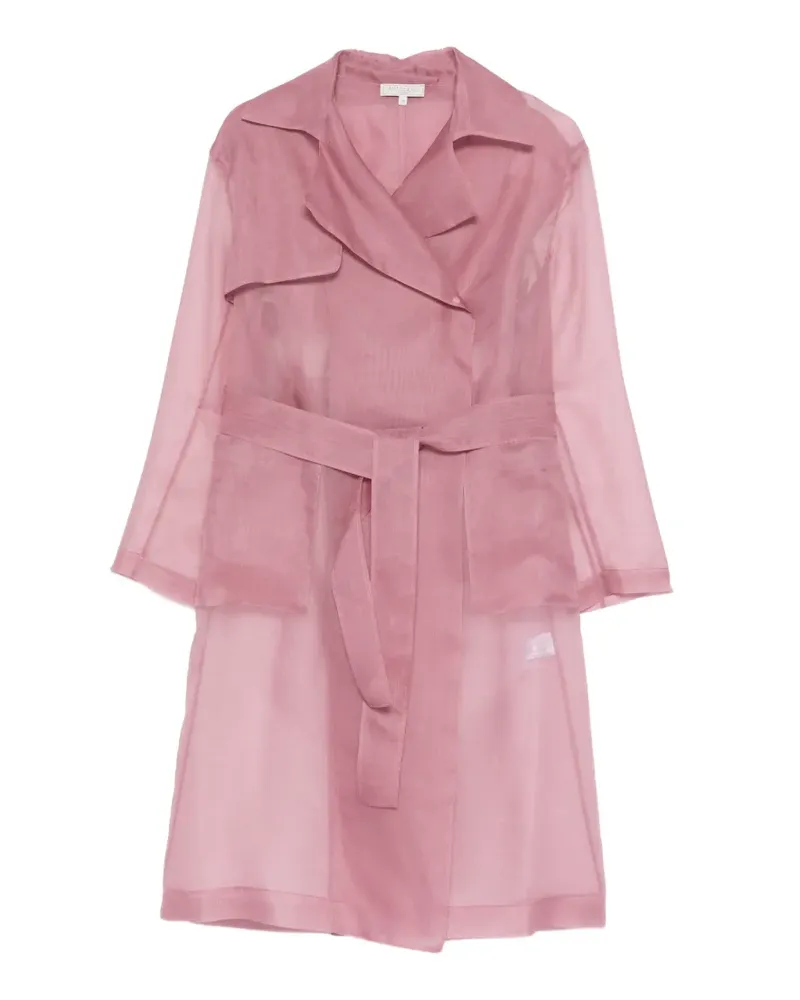 Antonelli Firenze Valmorea belted coat - Rosa Rosa