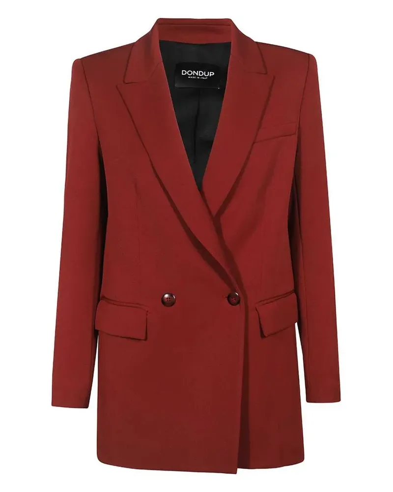 Dondup Doppelreihiger Blazer - Rot Rot