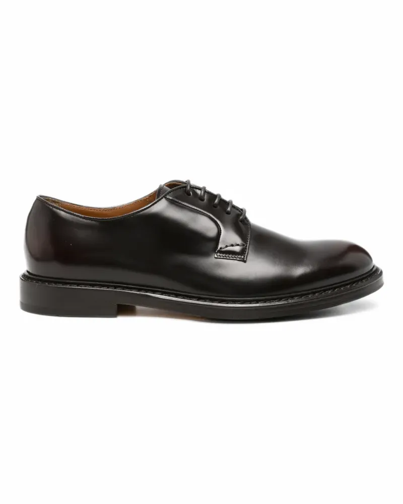 Doucal´s Derby-Schuhe mit mandelförmiger Kappe - Braun Braun