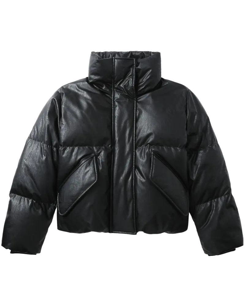 Maison Margiela Gefütterte Jacke mit Nummern - Schwarz Schwarz
