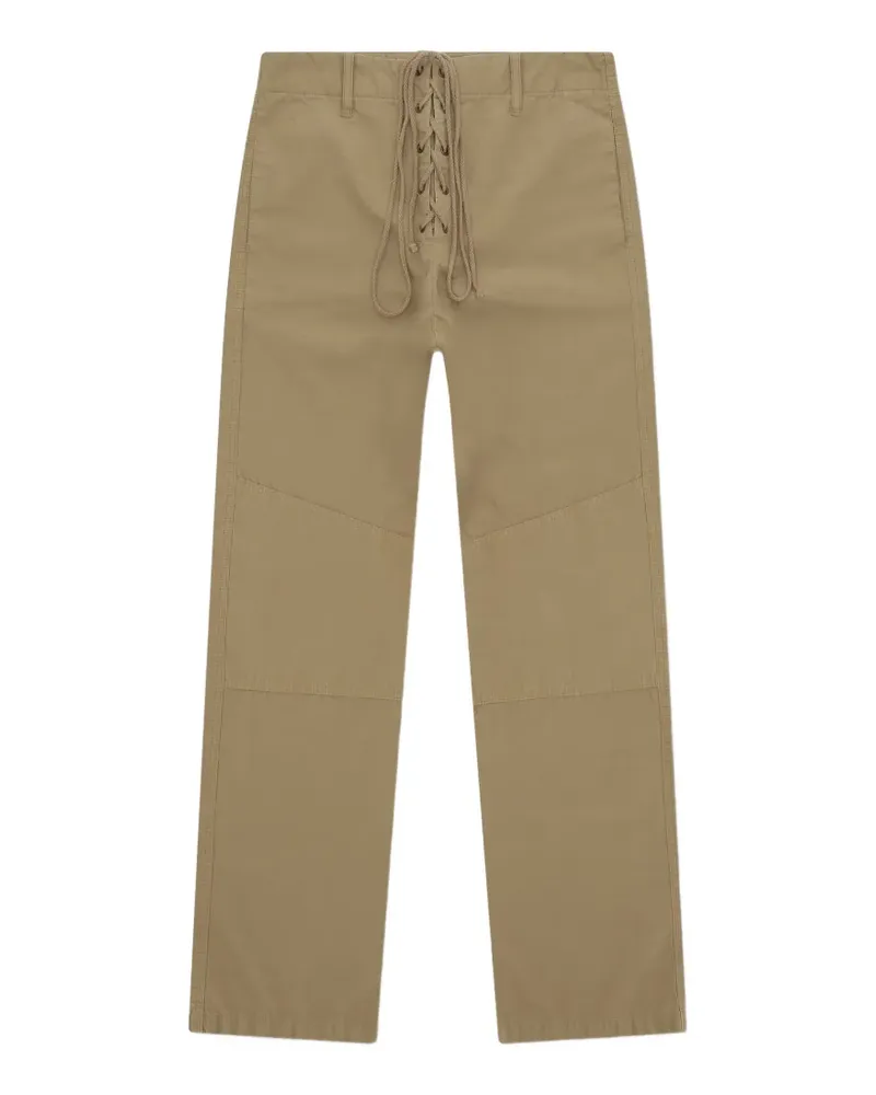 Fortela Johanna lace-up trousers - Nude Nude