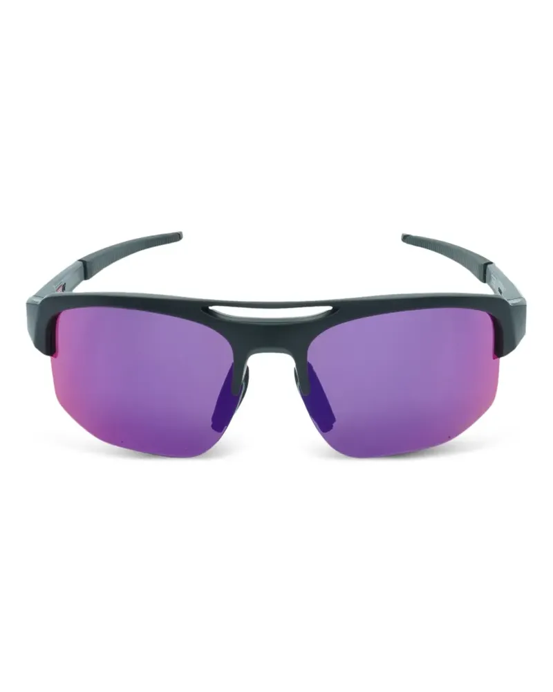 Oakley Mercenary geometric-frame sunglasses - Schwarz Schwarz