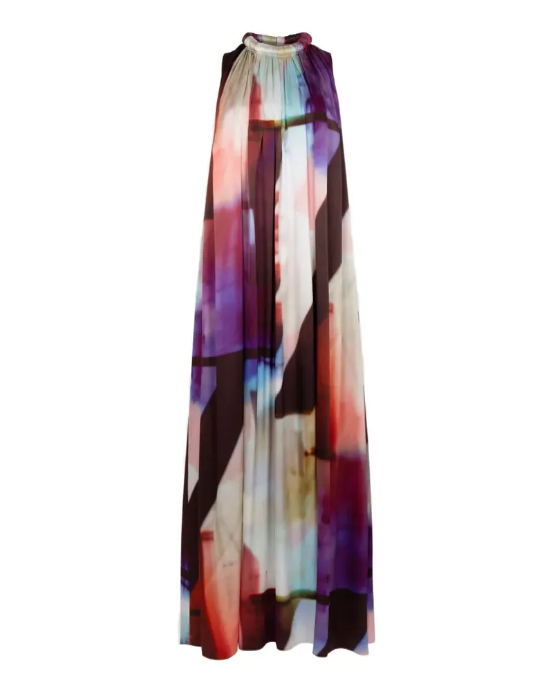 Roksanda Ilincic Alkari Maxikleid mit Print - Nude Nude
