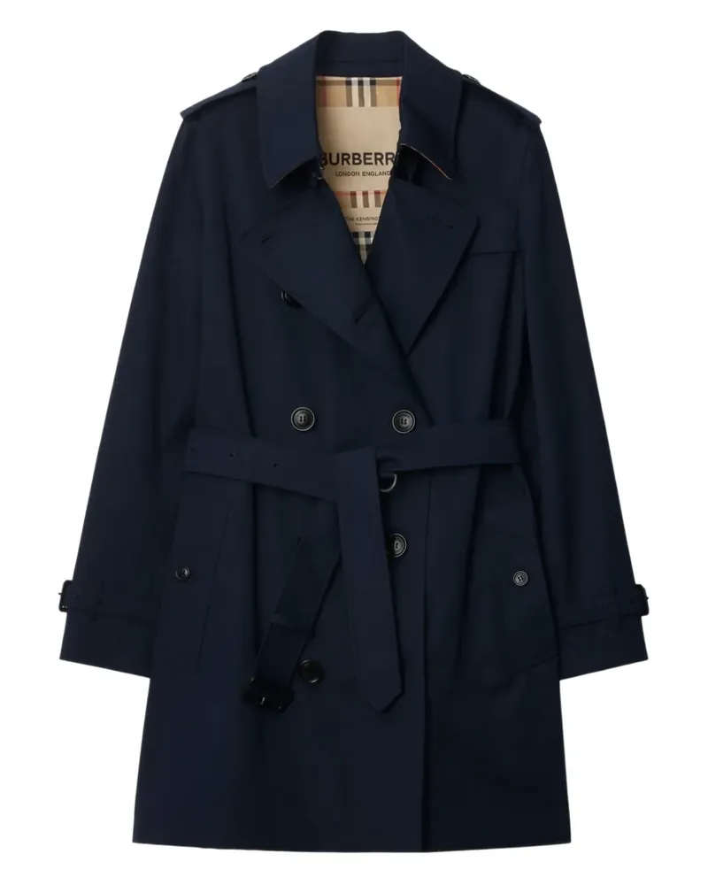Burberry Kensington Heritage Trenchcoat - Blau Blau