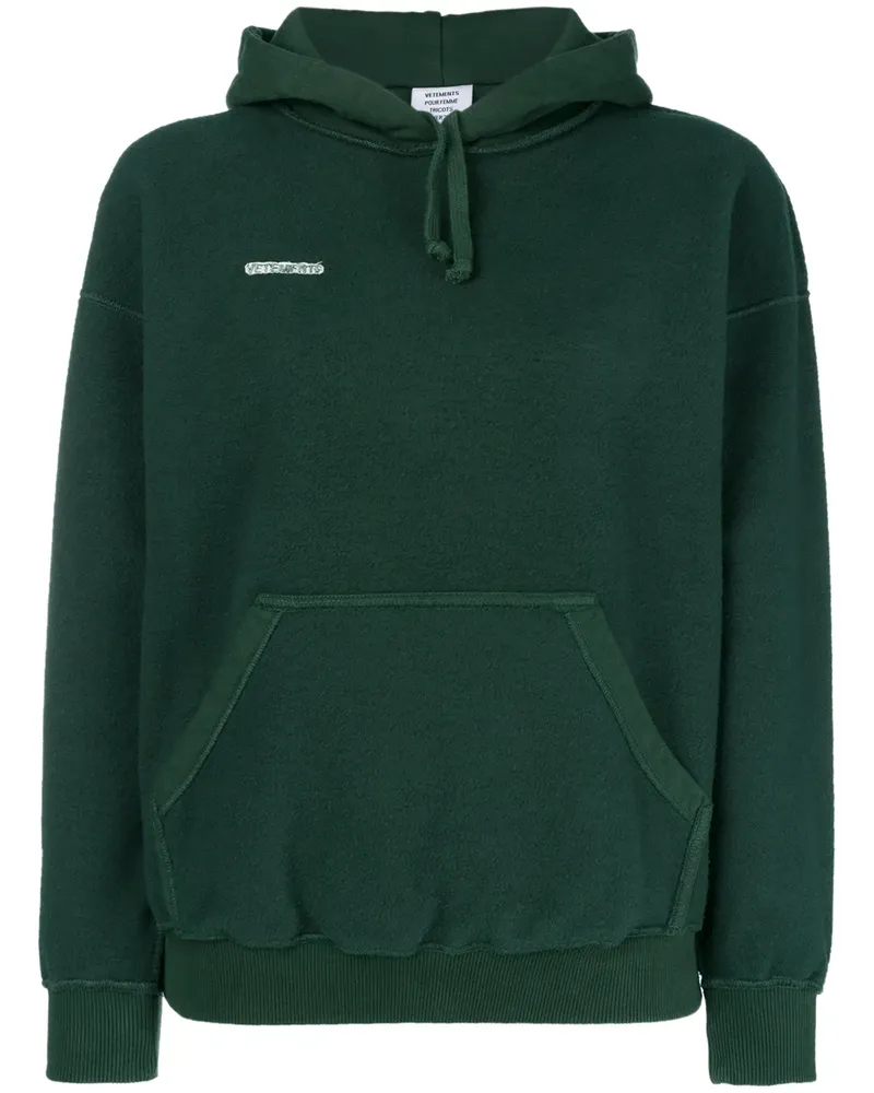VETEMENTS Klassischer Kapuzenpullover - Grün Grün