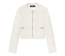 Cardigan aus Baumwolle - Nude