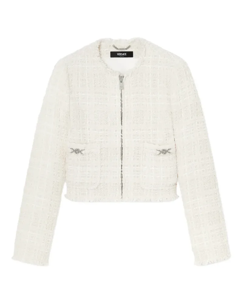 Versace cotton cardigan jacket - Nude Nude