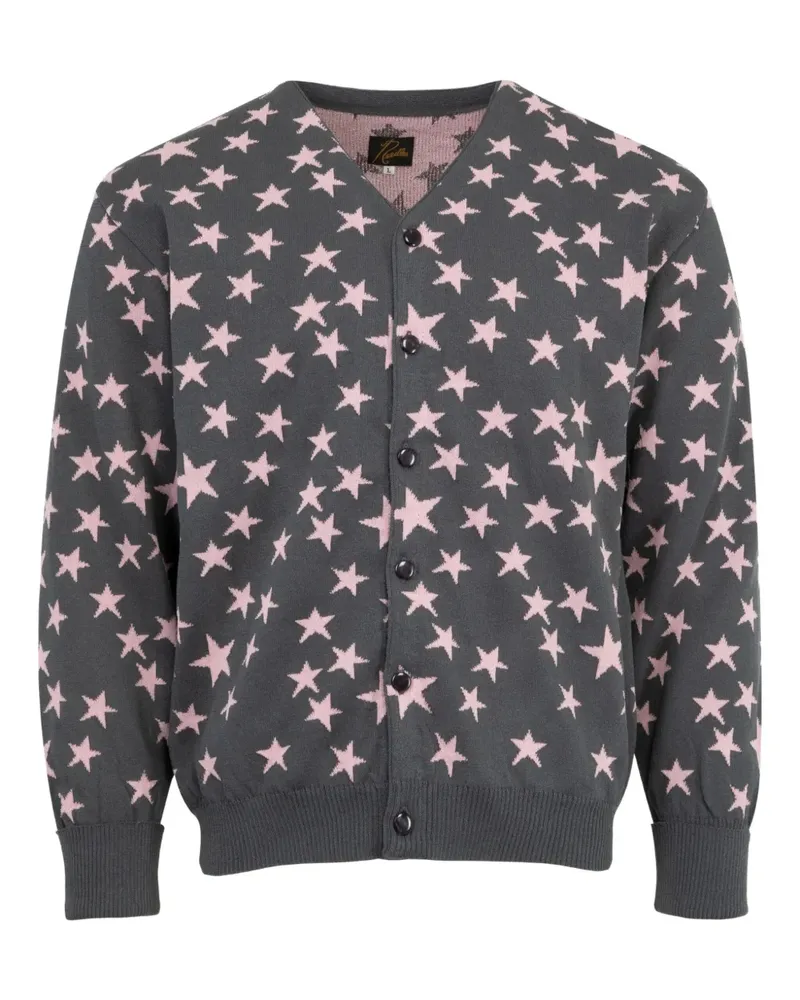 NEEDLES Gestrickter Cardigan - Grau Grau