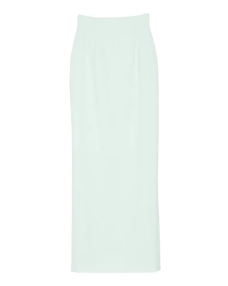 COSTARELLOS back-slit maxi skirt - Grün Grün