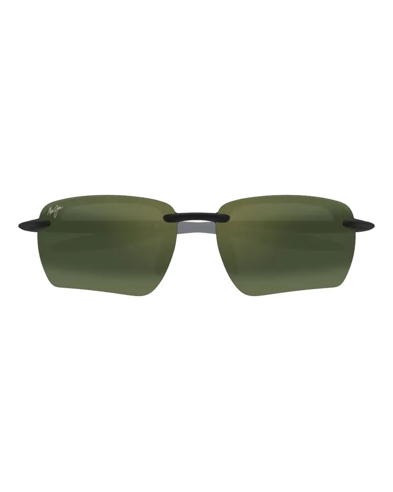 Maui Jim Rahmenlose Sonnenbrille - Schwarz Schwarz