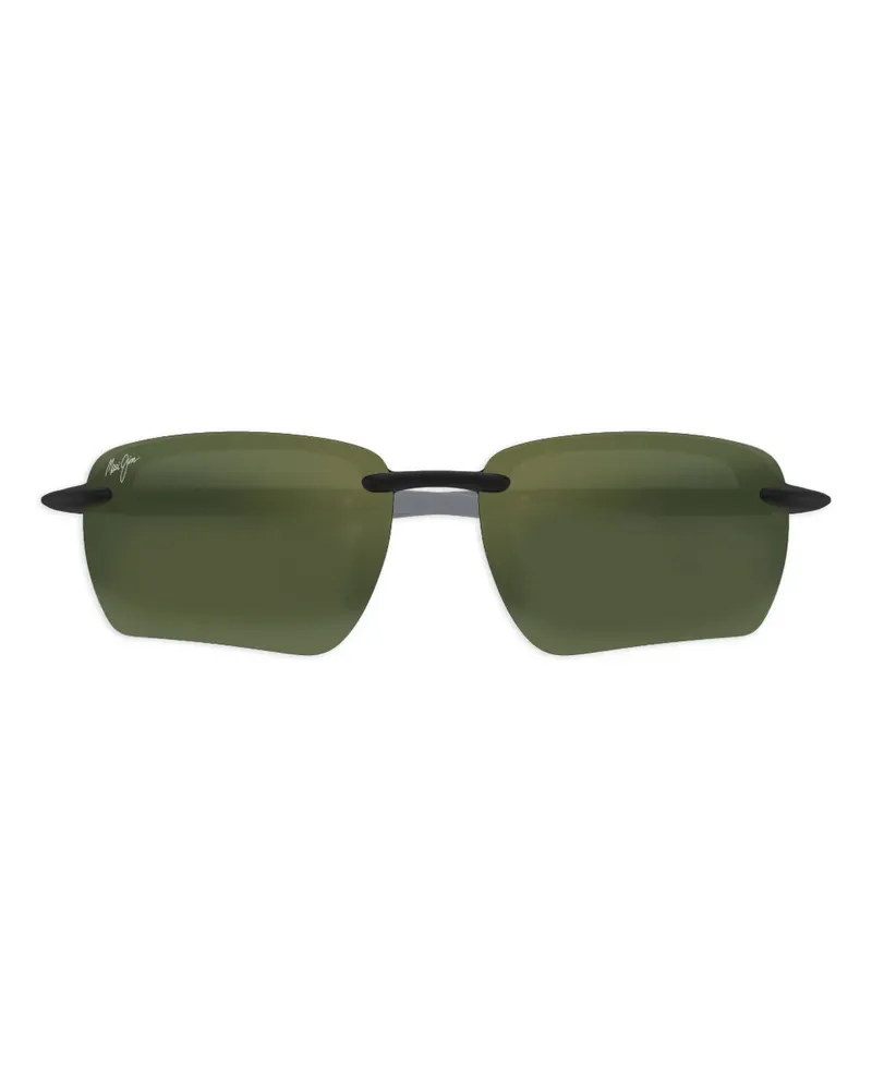 Maui Jim Rahmenlose Sonnenbrille - Schwarz Schwarz