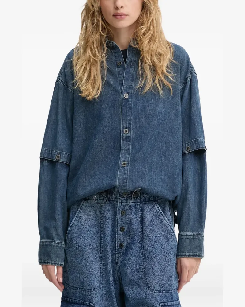 G-STAR RAW Klassisches Hemd - Blau Blau