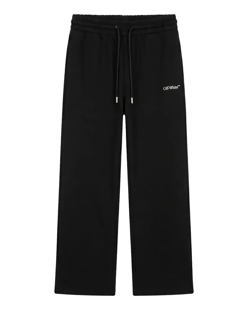 OFF-WHITE Jogginghose mit Logo-Print - Schwarz Schwarz