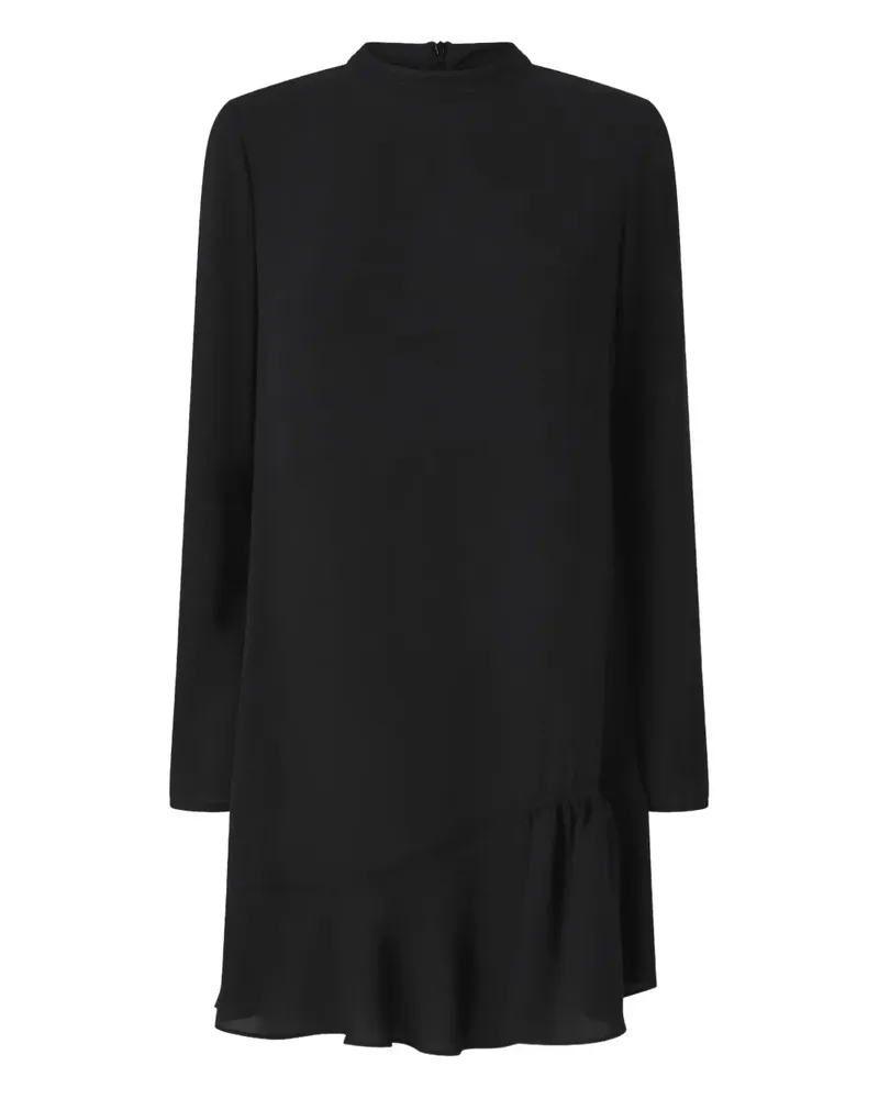 Pinko Gerüschtes Arancino Minikleid - Schwarz Schwarz