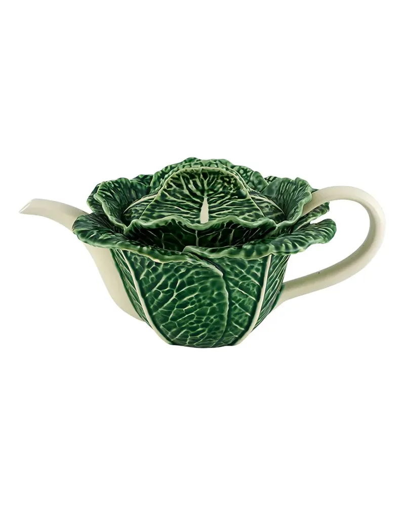 Bordallo Pinheiro Cabbage Teekanne - Grün Grün