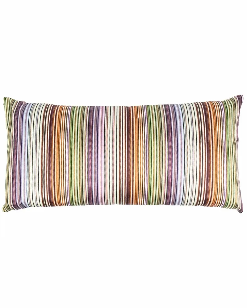 Missoni Home Gestreiftes Kissen - Grün Grün
