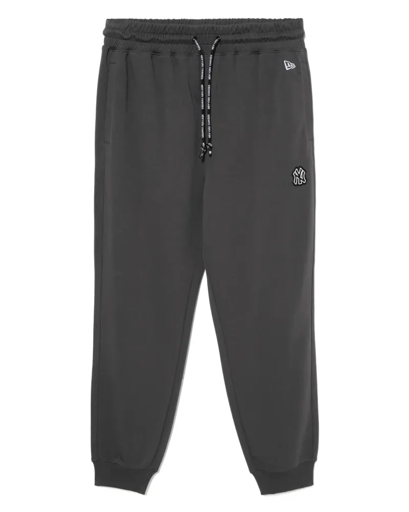 New Era Hose mit Logo-Prägung - Grau Grau