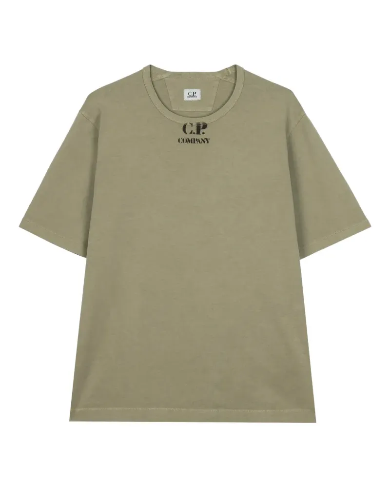 C.P. Company logo-print T-shirt - Grün Grün