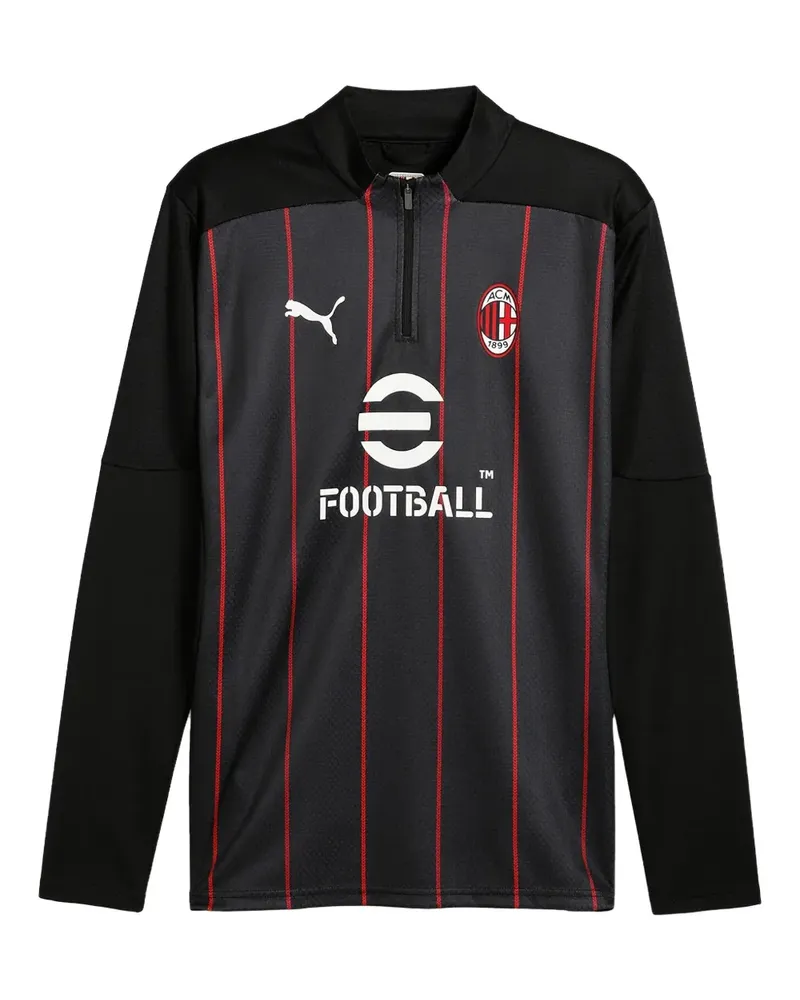 Puma AC Milan Sweatshirt vor dem Match - Schwarz Schwarz