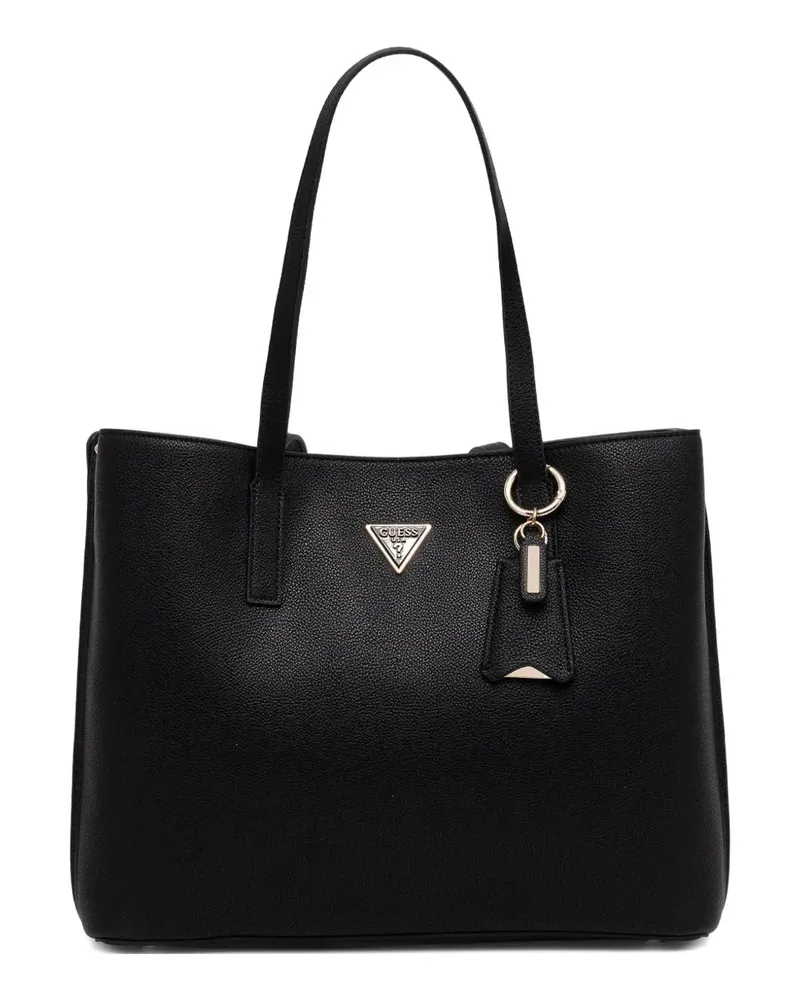 Guess Shopper mit Logo-Anhänger - Schwarz Schwarz