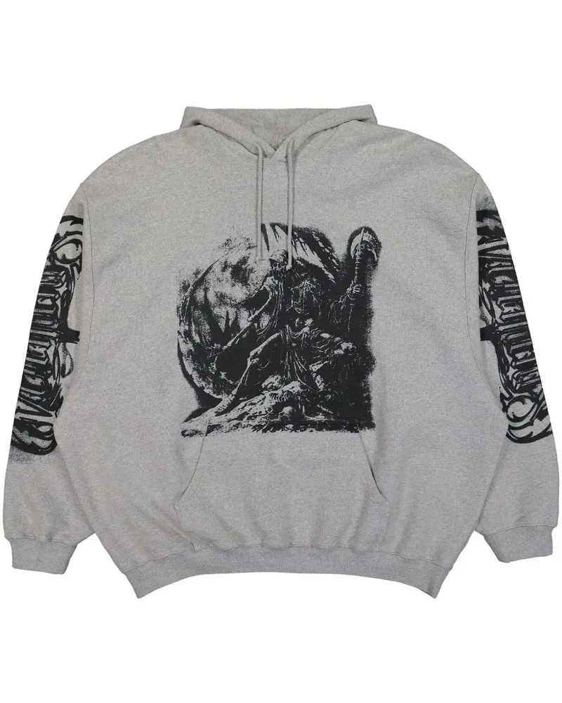 VETEMENTS Goth Hoodie - Grau Grau