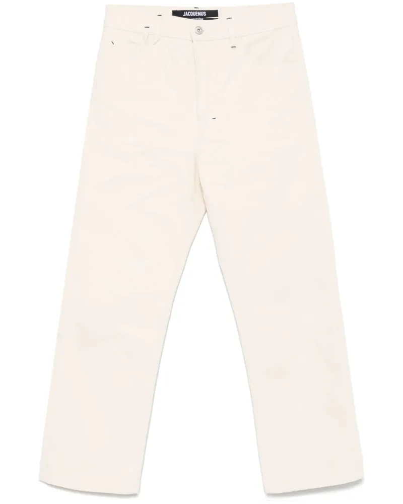 Jacquemus Le De-Nîmes Venice Jeans - Nude Nude