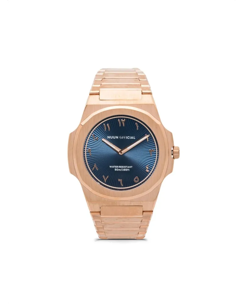 Nuun Official Montre Slim 38mm Blau