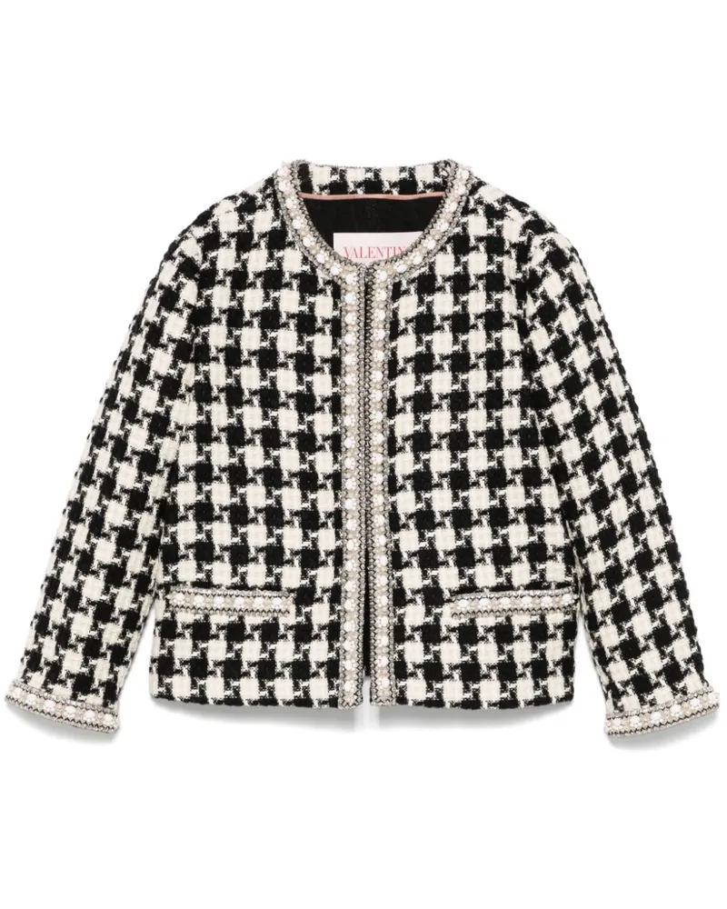 Valentino Garavani Jacke mit Stickerei - Schwarz Schwarz