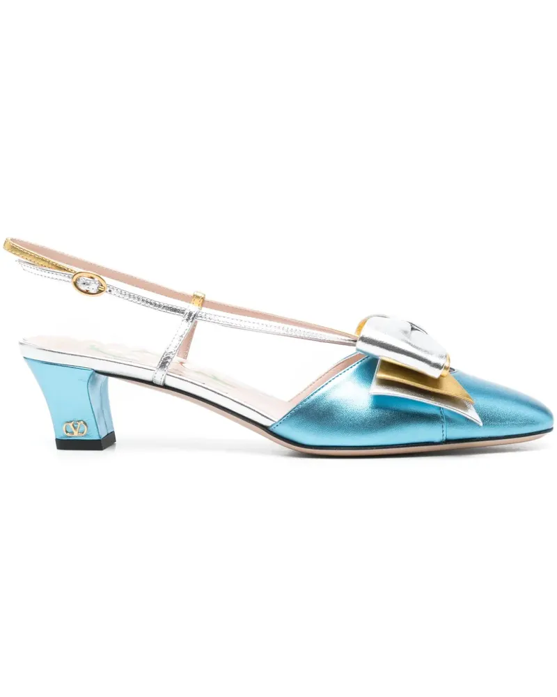 Valentino Garavani Bowow Pumps 45mm - Blau Blau