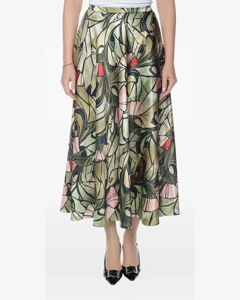 Ted Baker Alhie midi skirt - Schwarz Schwarz