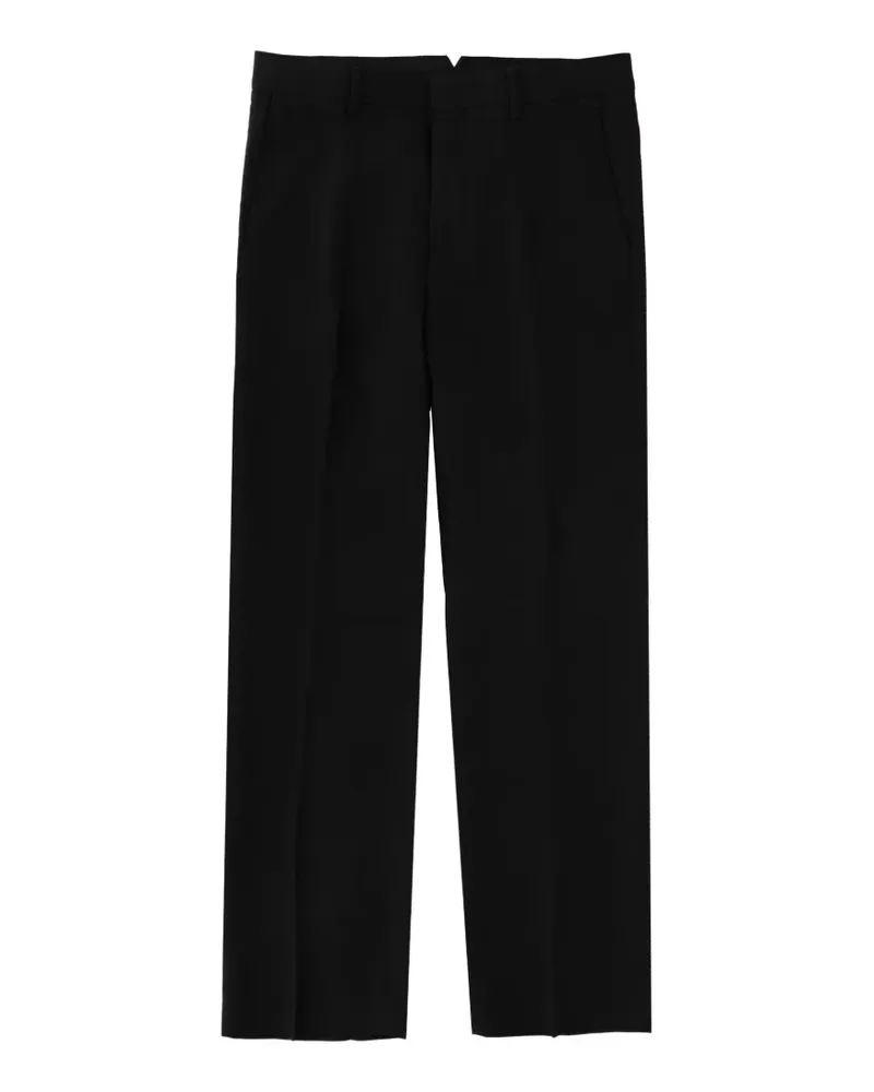AMI Paris Gerade Hose - Schwarz Schwarz