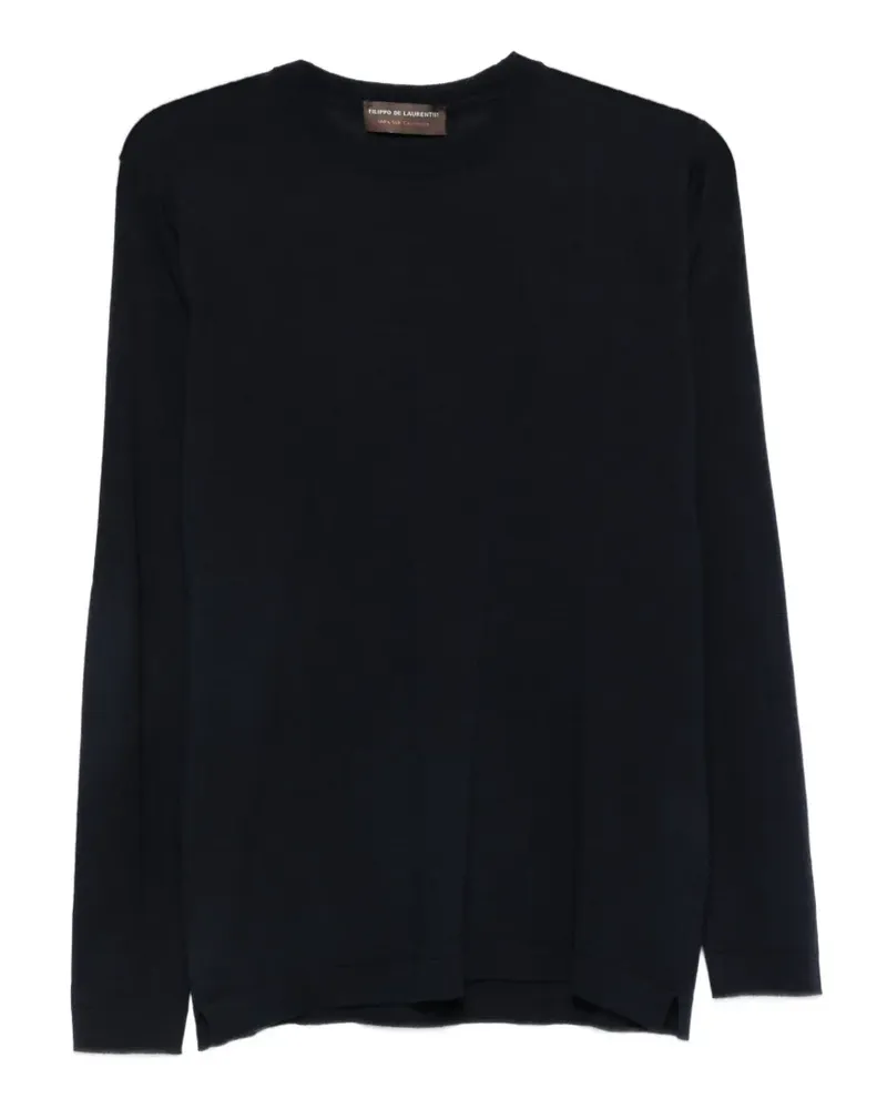 Filippo de Laurentiis long-sleeve T-shirt - Blau Blau